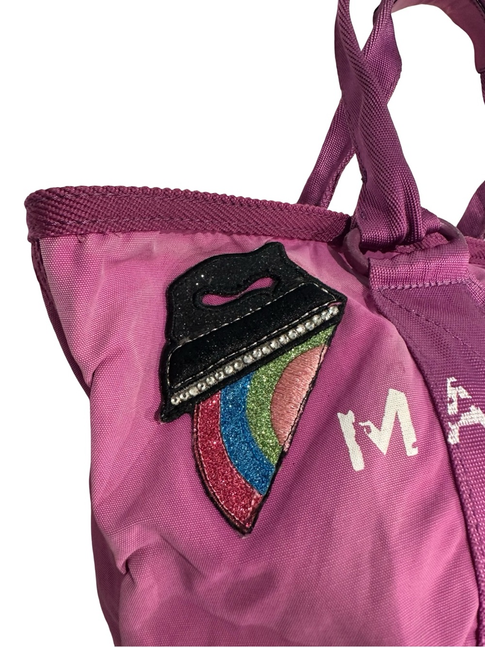 Rare 2017 MARC JACOBS Nylon Tote | Julie Verhoeven Collab Patches - Picture 6 of 16